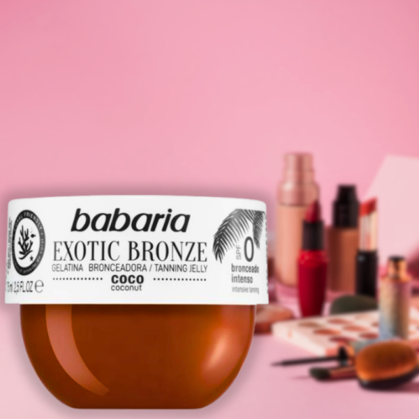 ژلاتین برنز نارگیل spf0 باباریا babaria حجم 300 میلی لیتر توضیحات